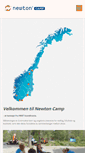 Mobile Screenshot of newtoncamp.no